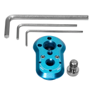Kondor Blue Mini Lock Quick Release Plates for Professional Camera Workflows (Kondor Blue)