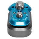 Kondor Blue Mini Lock Quick Release Plates for Professional Camera Workflows (Kondor Blue)