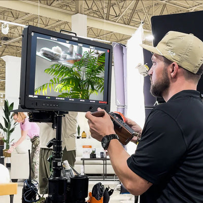 Mega 22S4 22“ Horizontal/Vertical Multi-View Production Monitor, 1500nits 3*4K60 + 3*3G-SDI Inputs Broadcast Monitor