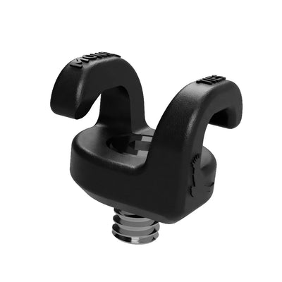 Kondor Blue Kondor Blue Mondo Ties Cable Management Clips for Cameras (1/4"-20) (5 Pack / Raven Black) - Film Gear Canada