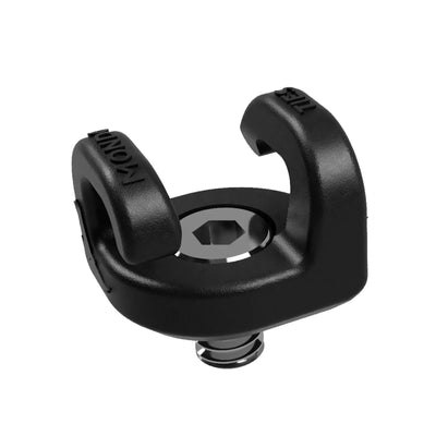 Kondor Blue Kondor Blue Mondo Ties Cable Management Clips for Cameras (1/4"-20) (5 Pack / Raven Black) - Film Gear Canada