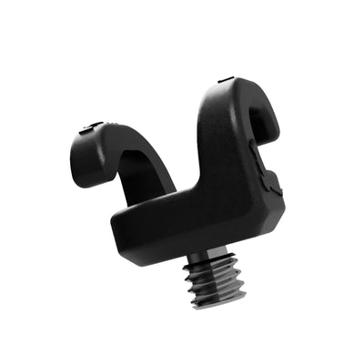 Kondor Blue Kondor Blue Mondo Ties Cable Management Clips for Cameras (1/4"-20) (5 Pack / Raven Black) - Film Gear Canada