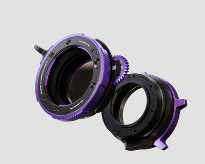 MOFAGE POCO II Drop-In Filter Adapter EF front and back - Film Gear Canada