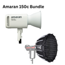 Amaran 150c RGB LED Monolight (White) + FPS P55 Parabolic Softbox Bundle