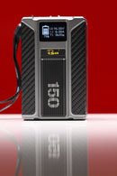 Rolux Dynasty III 150Wh V-Mount Battery FREE Quad Charger Bundle