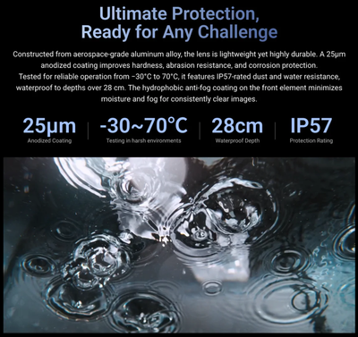 DZOFilm X-Tract 18-28mm T8 FF Detachable Probe Zoom with Case (90° & 360°, ARRI PL, Metric)