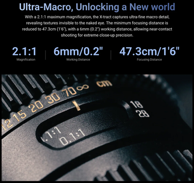 DZOFilm X-Tract 18-28mm T8 FF Detachable Probe Zoom with Case (90° & 360°, ARRI PL, Metric)