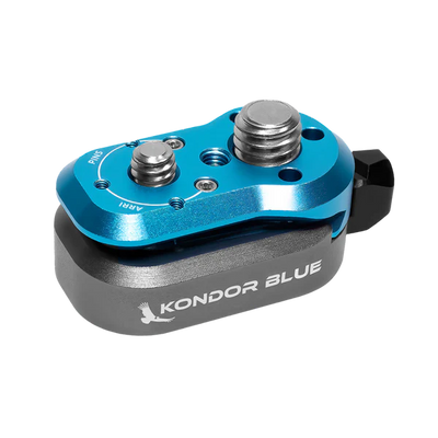Kondor Blue Kondor Blue Mini Lock Quick Release Plates for Professional Camera Workflows (Kondor Blue) - Film Gear Canada