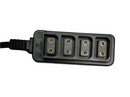 FPS D-Tap 4 Port Splitter Cable 1ft