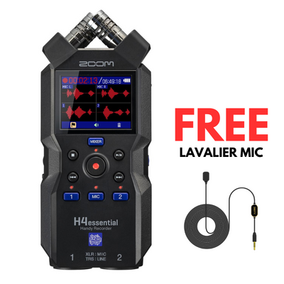 Zoom H4essential Audio Recorder — Filmgear Canada Vancouver | Professional Film Equipment