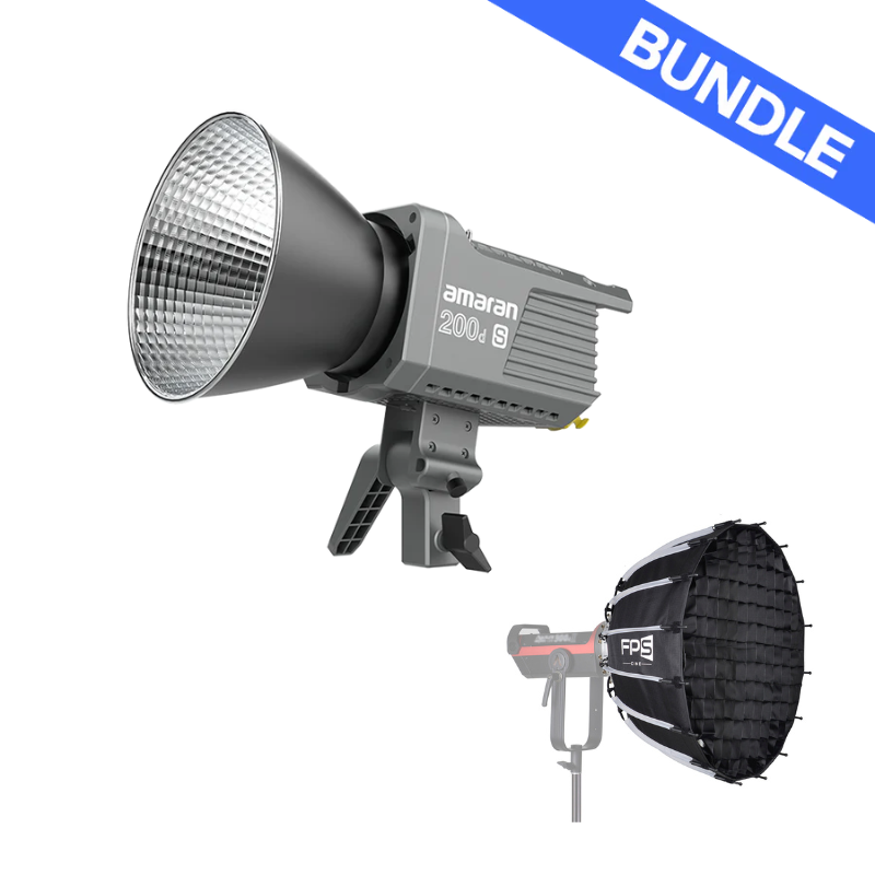 Amaran 200d S + FPS P55 Parabolic Softbox Bundle