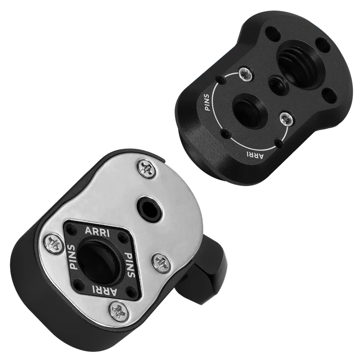 Kondor Blue Mini Lock Quick Release Plates for Professional Camera Workflows (Raven Black)