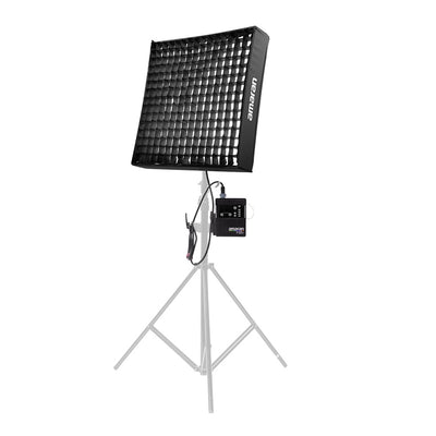 amaran F22c 2x2 RGBWW flexible LED mat with softbox and grid