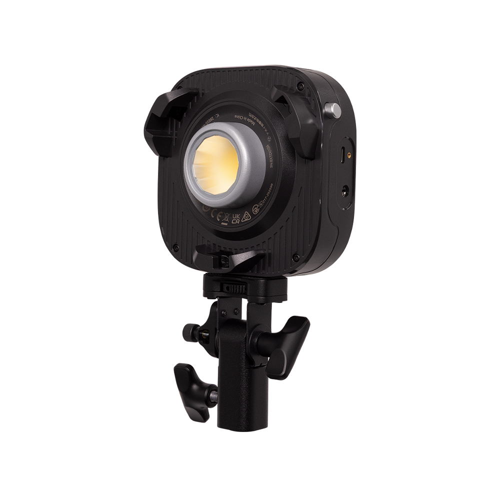 amaran Halo 100x complete light, front three-quarter view