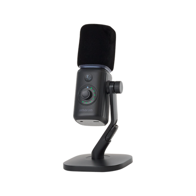 amaran Cam Streaming Starter Bundle (Charcoal) with amaran Cam, Verge light, Mic and desk stand