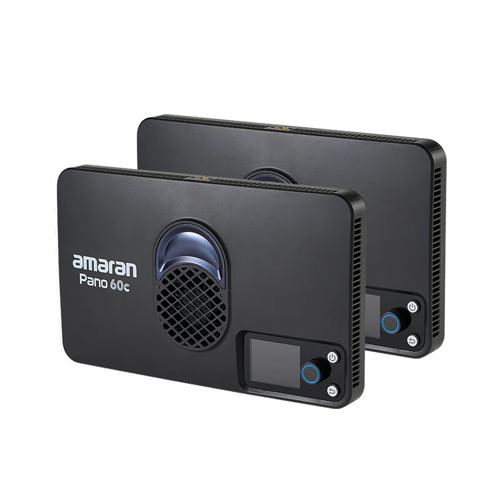 Amaran Pano 60c 2-Light Kit (Charcoal)