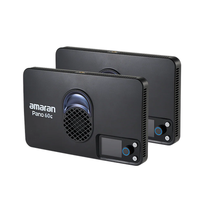 Amaran Pano 60c 2-Light Kit (Charcoal)