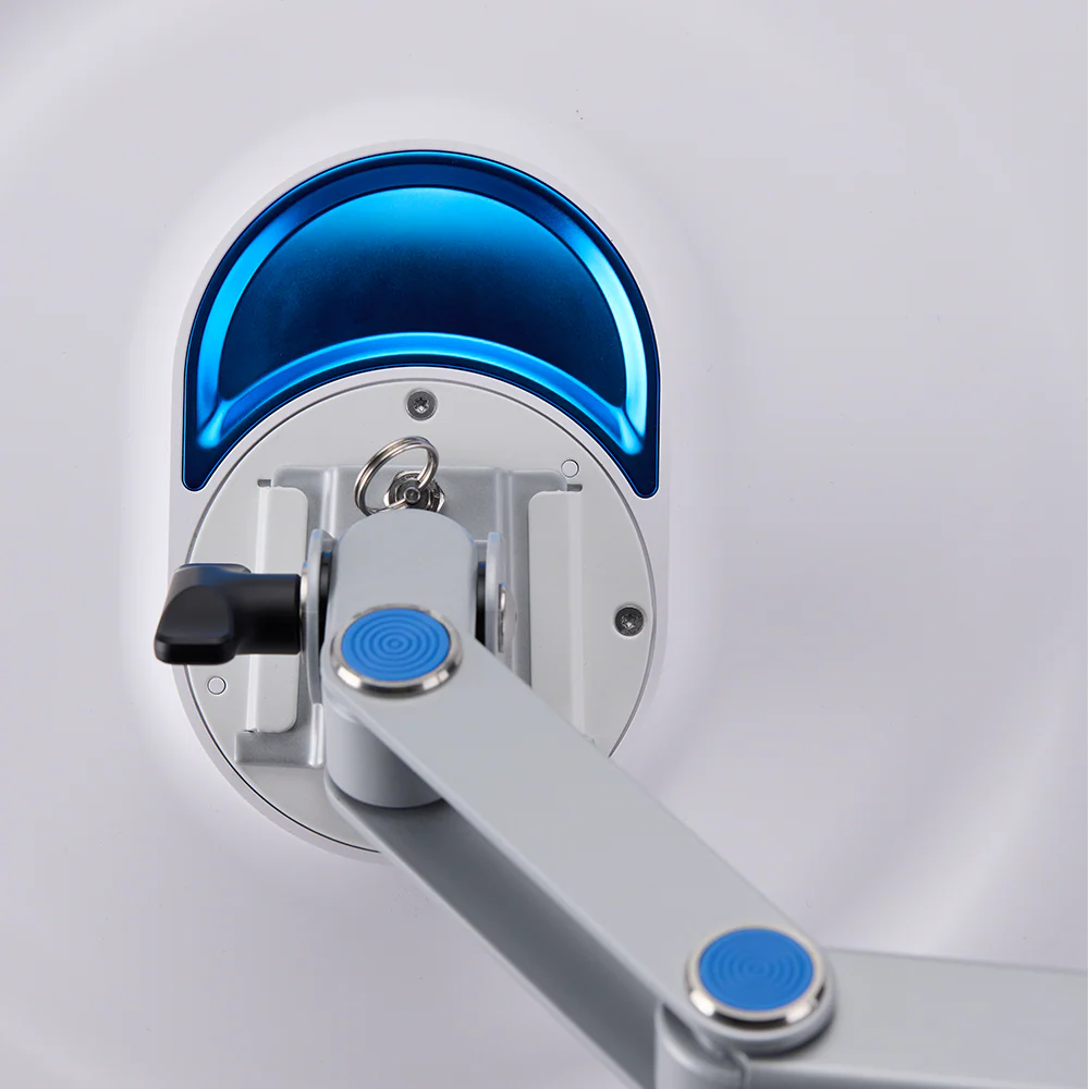 Amaran Verge Desk Clamp Stand, Silver