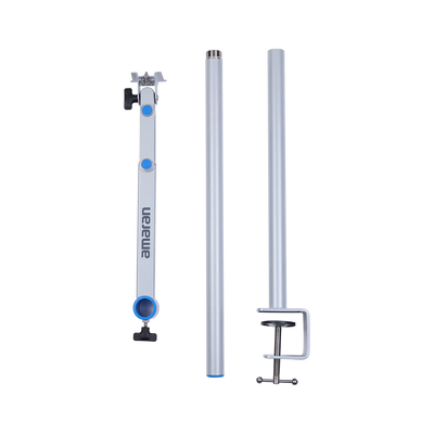 Amaran Verge Desk Clamp Stand, Silver