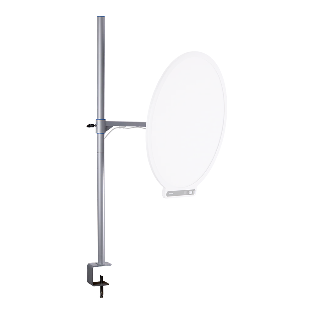 Amaran Verge Desk Clamp Stand, Silver