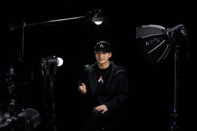 STORM 80c kit compact lighting setup