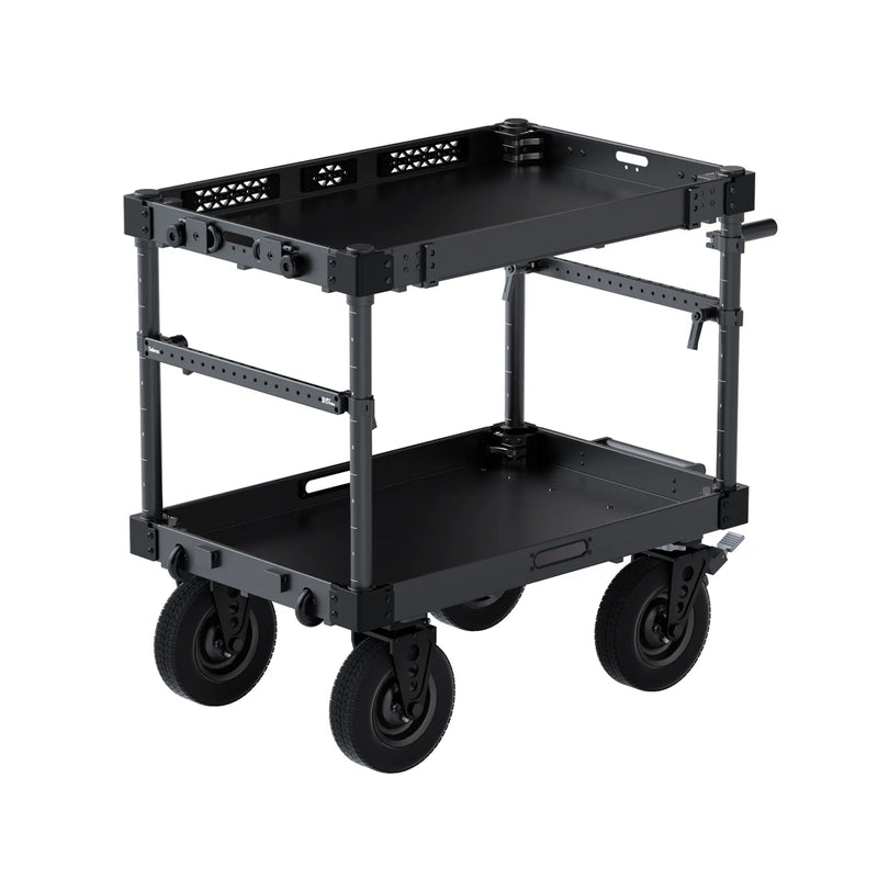 Selens Foldable Video Production Camera Cart Workstation with Wheels 40" SCF2-CW40