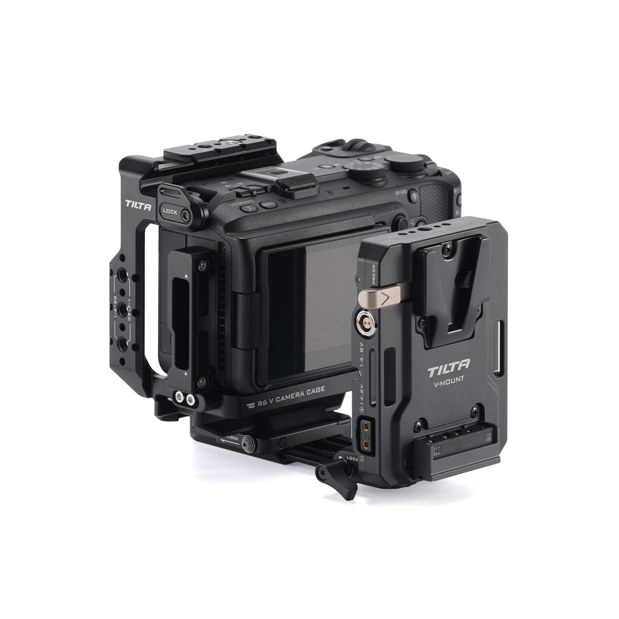 Camera Cage for Canon R6 V Power Kit - Black square product image 4