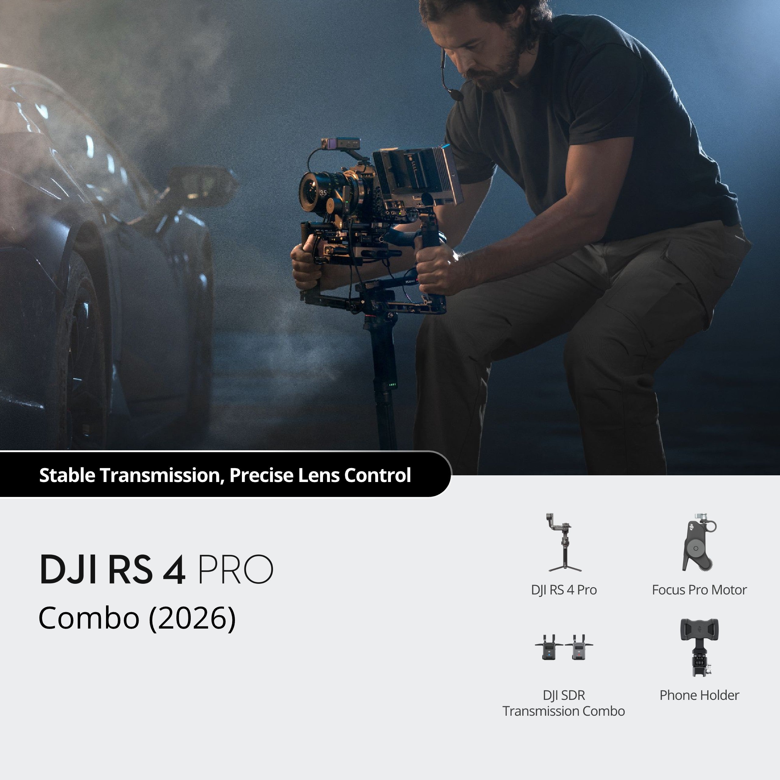 DJI RS 4 Pro Combo (2026)