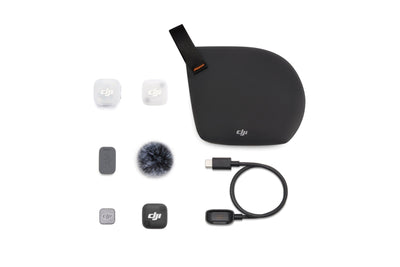 DJI Mic Mini 2 Transmitter wireless mini mic transmitter view 5 - Filmgear Canada