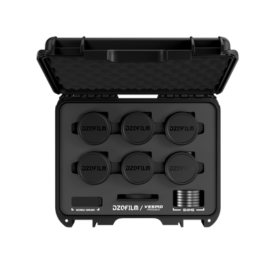 DZOFilm Vespid2 T1.9 6-Lens Kit in hard case