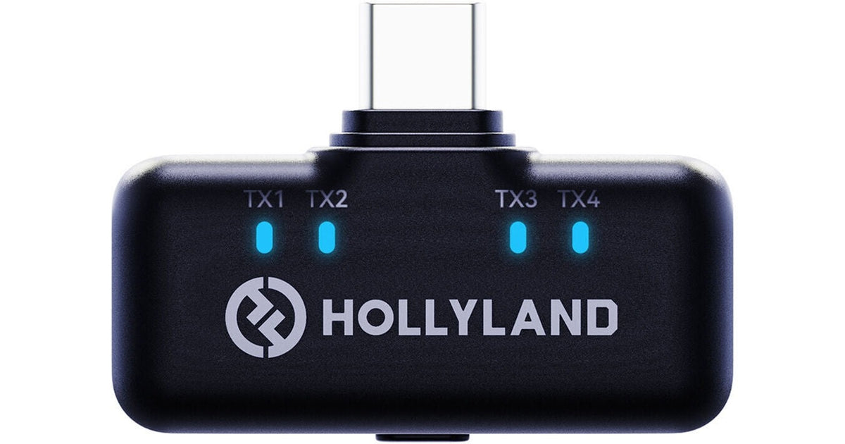 Hollyland LARK M3 USB-C Receiver in space gray