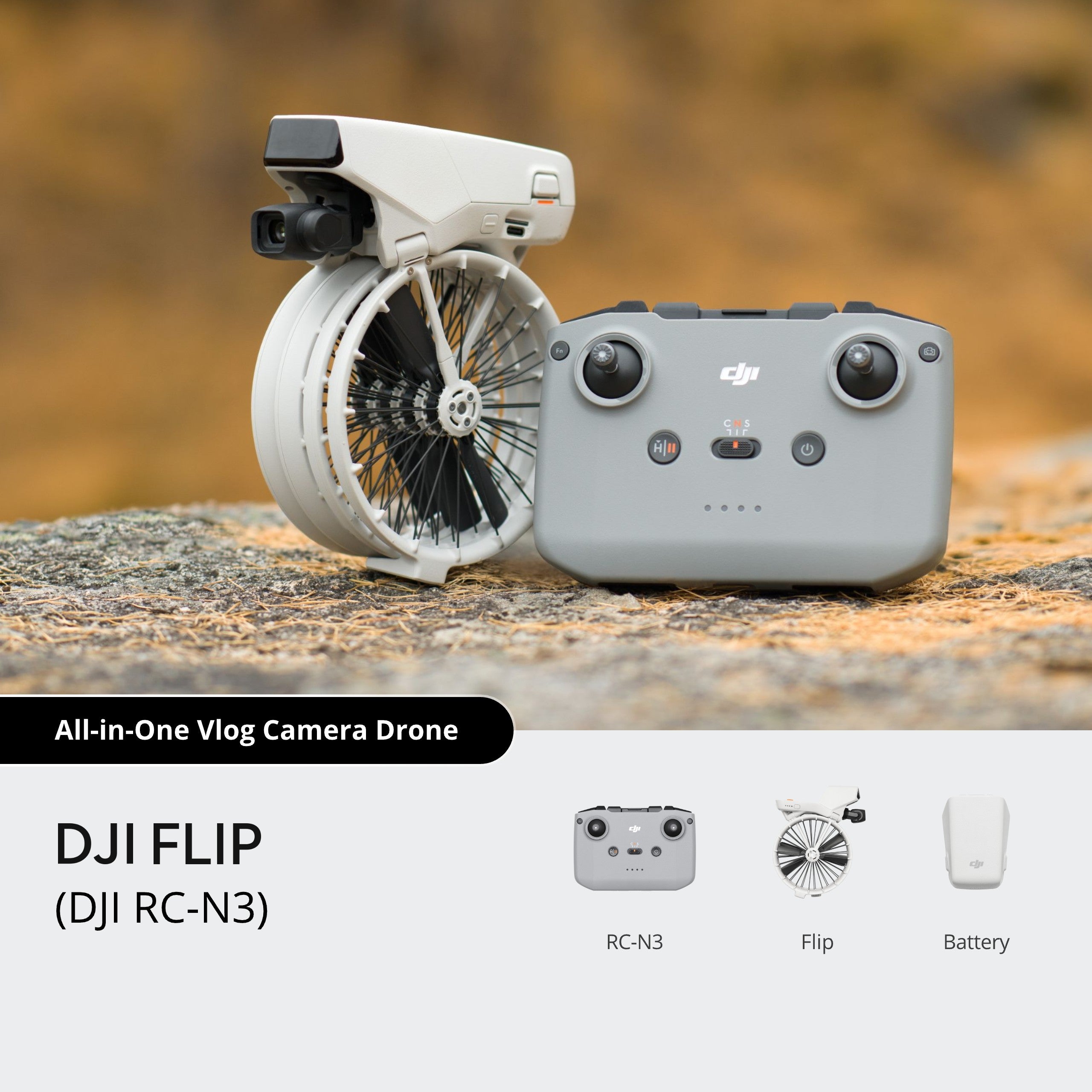 DJI Flip RC-N3 drone Canada | Filmgear – Filmgear Canada