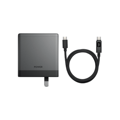DJI Power 140W GaN Charging Combo with charger and 1 m digital display cable