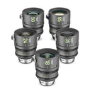 NiSi Aureus Prime Full-Frame Cine Lens 5-Lens Set (PL-mount)