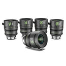 NiSi Aureus Prime Full-Frame Cine Lens 5-Lens Set (PL-mount)