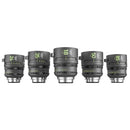 NiSi Aureus Prime Full-Frame Cine Lens 5-Lens Set (PL-mount)