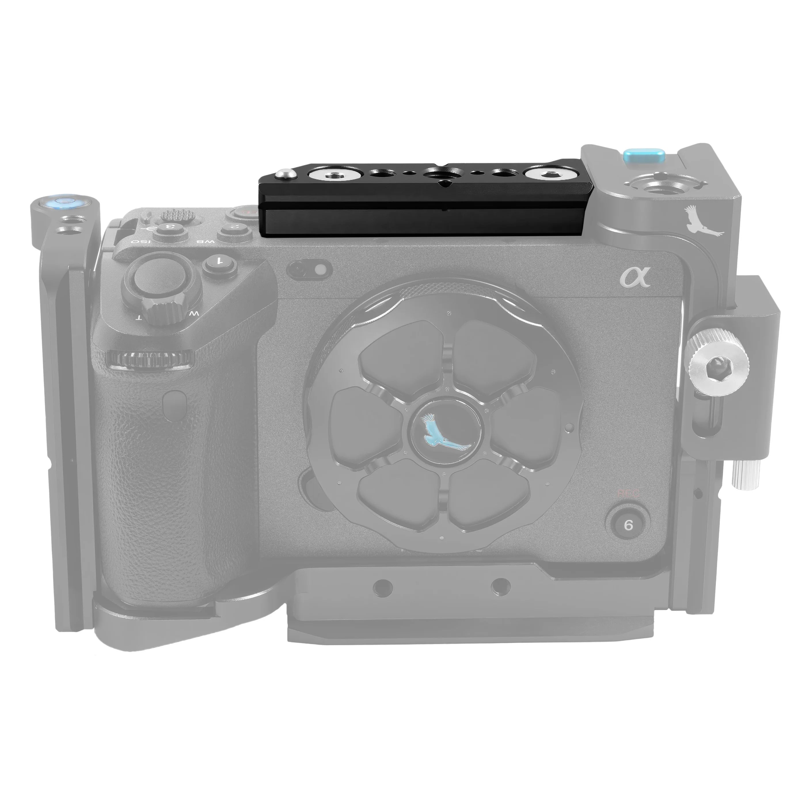 Kondor Blue Kondor Blue Sony FX3/FX30 Top NATO Rail (Rail Only) (Raven Black) - Film Gear Canada