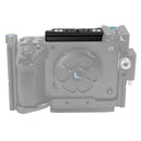 Kondor Blue Sony FX3/FX30 Top NATO Rail (Rail Only) (Raven Black)