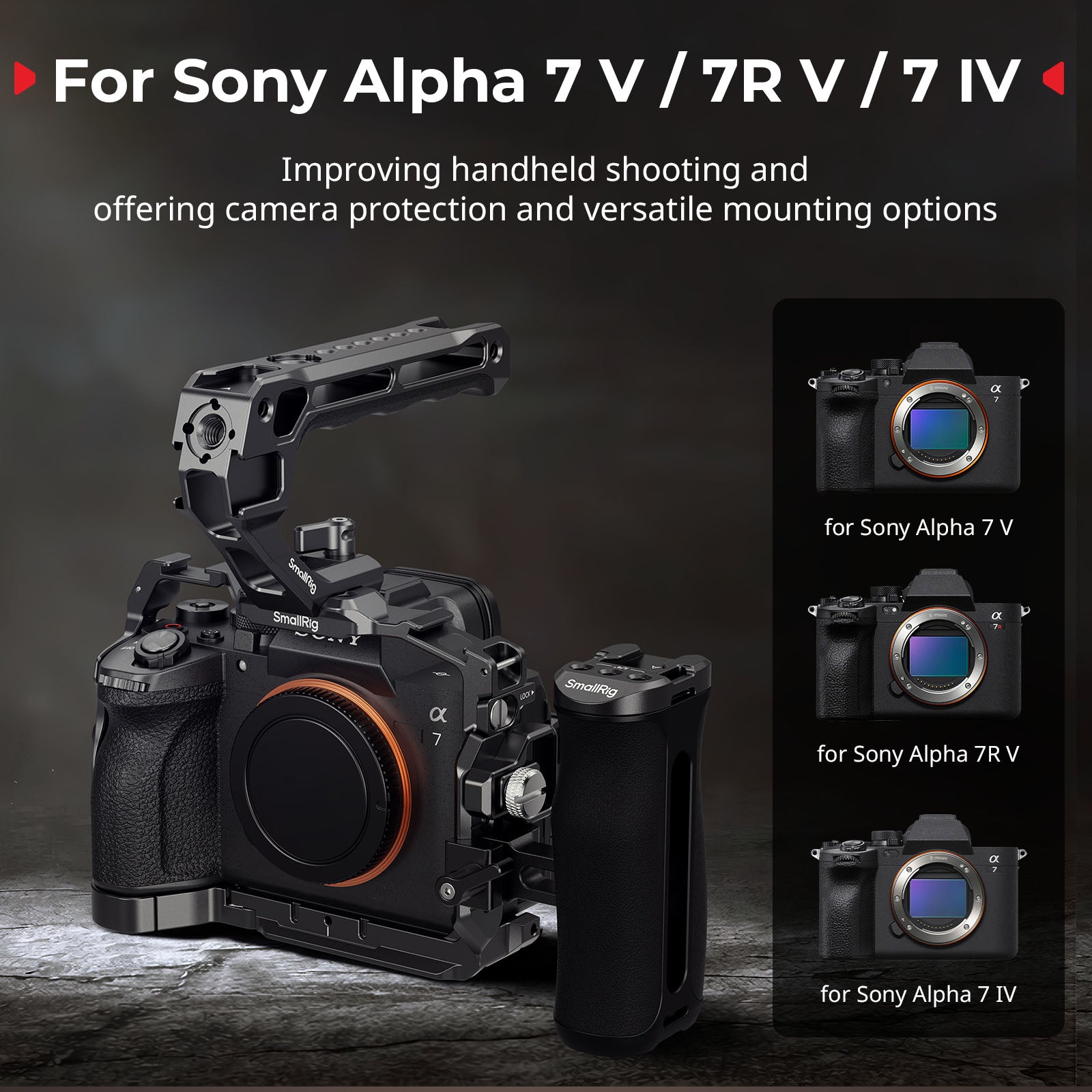 SmallRig Advanced Cage Kit for Sony A7 V/ A7R V/ A7 IV 6026