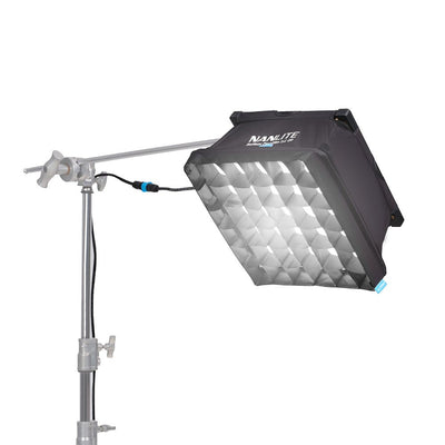 NANLITE PavoSlim 60B KIT with Quick Release Softbox & Clamp product view 3