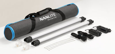 NANLITE PavoTube II 15C LED RGBWW Tube Light 2KIT
