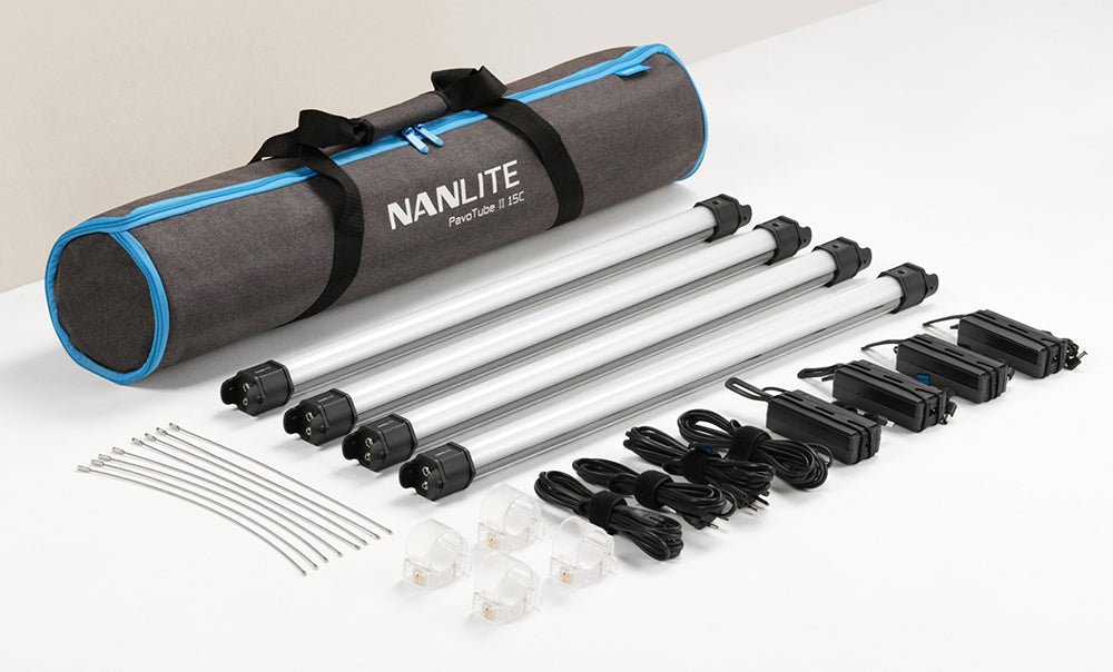 NANLITE PavoTube II 15C LED RGBWW Tube Light 4KIT