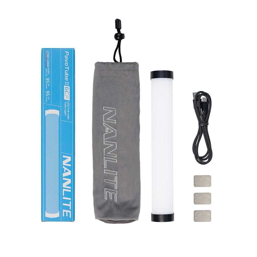 NANLITE PavoTube II 6 CP LED Full-color Tube Light