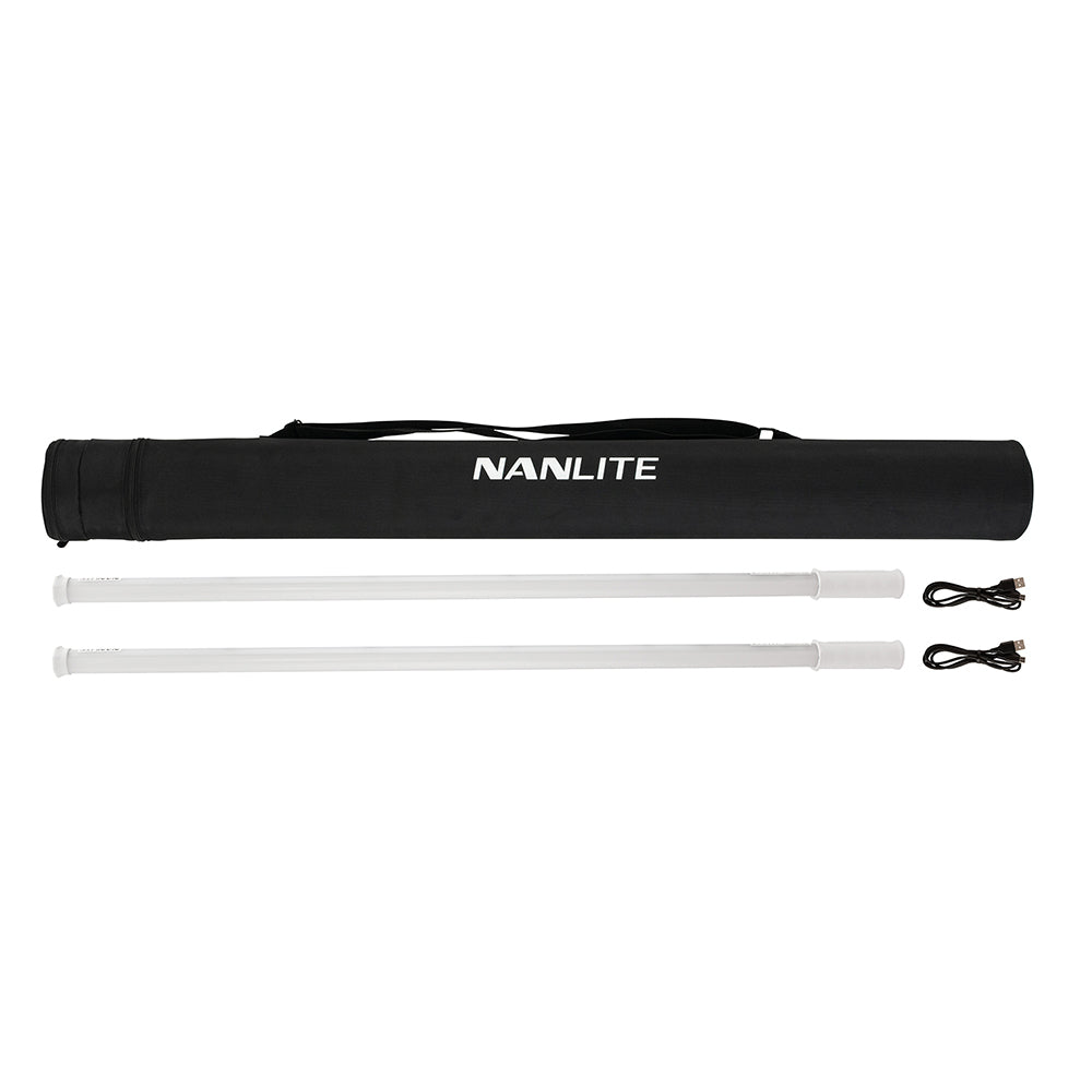 NANLITE PavoTube T8-7X RGBWW LED Pixel Tube Light 2KIT