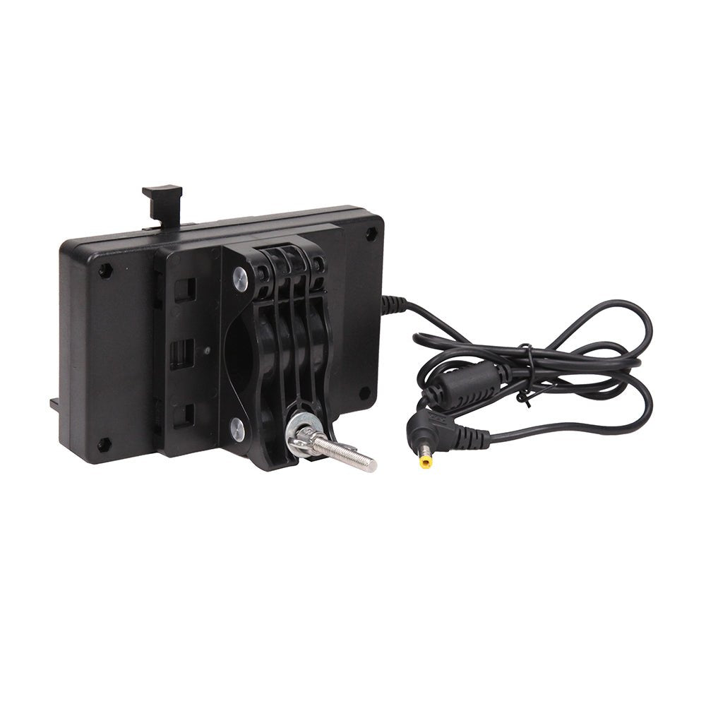 NANLITE V-mount battery adapter with clamp product view 2