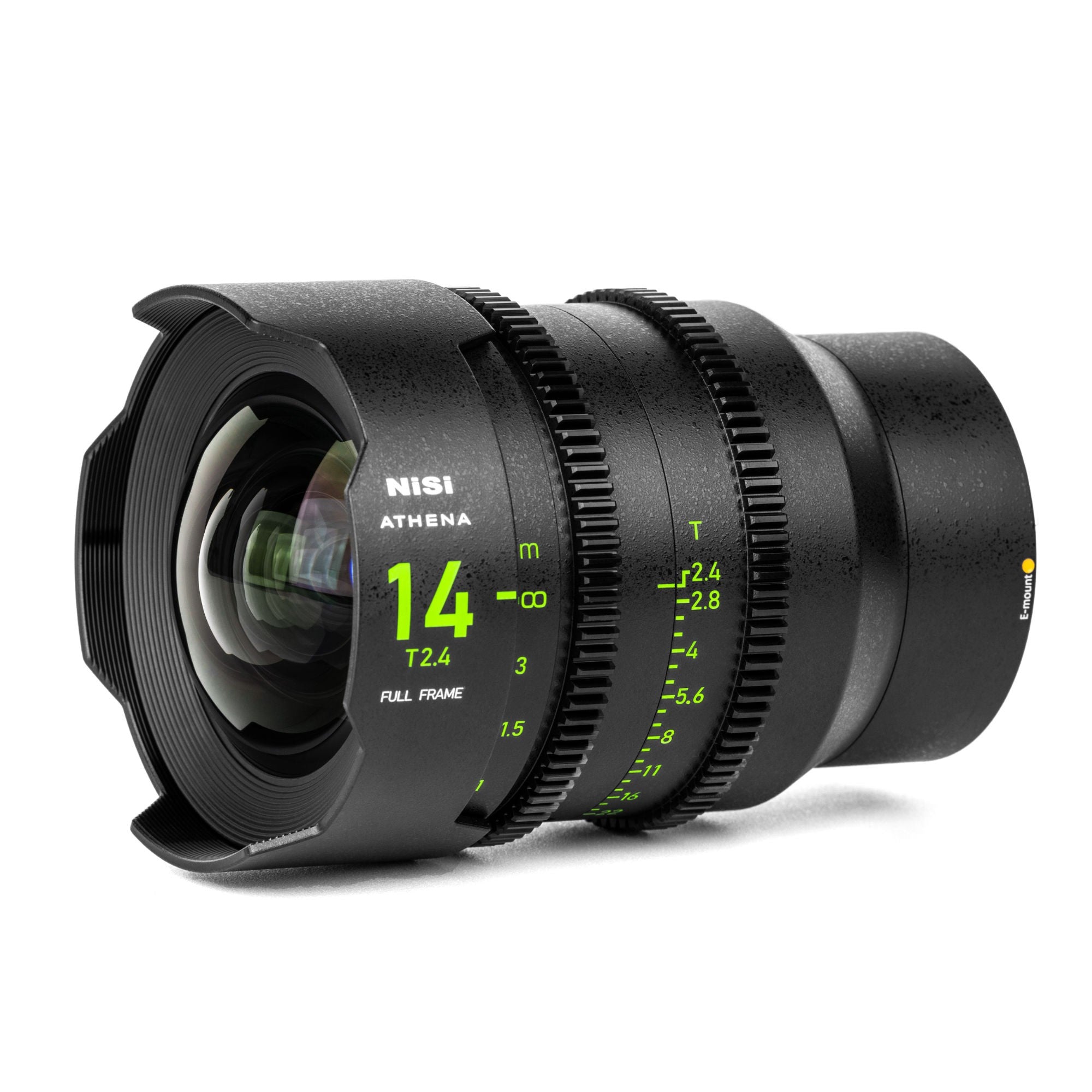 NiSi ATHENA PRIME 14mm T2.4 Full-Frame Lens (E Mount, No Drop-In Filter) - Film Gear Canada