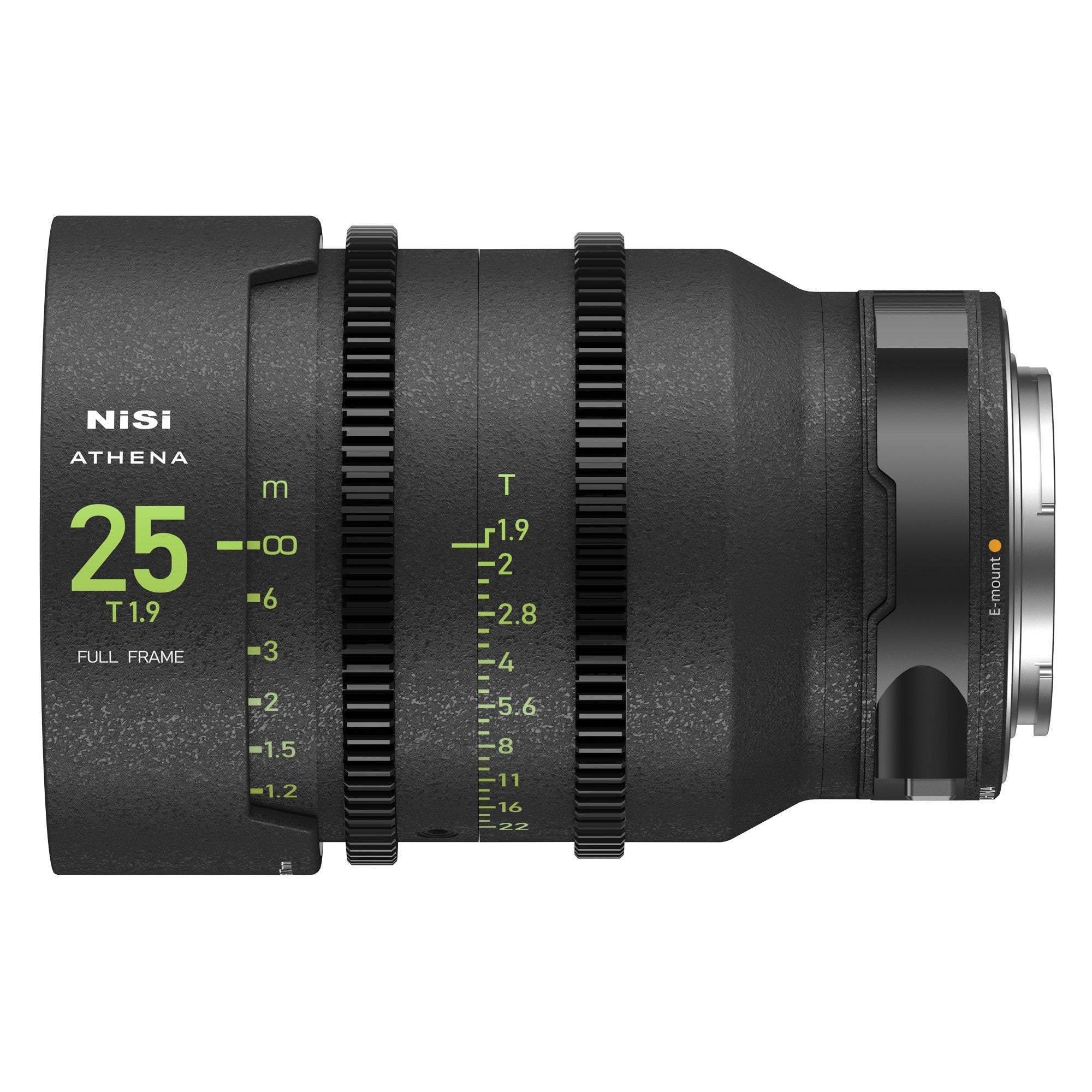 NiSi ATHENA PRIME 25mm T1.9 Full-Frame Lens (E Mount) - Film Gear Canada