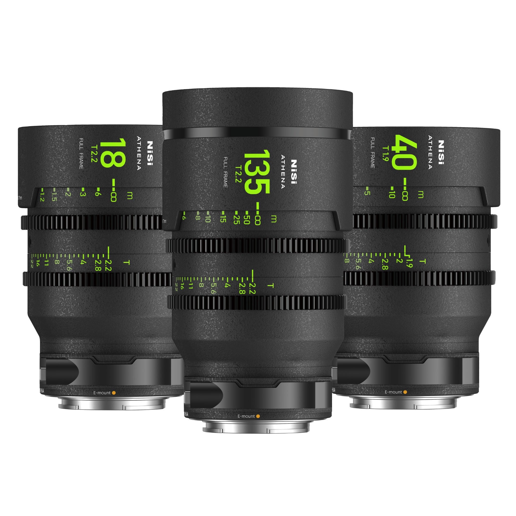 NiSi ATHENA PRIME 3-Lens Add-on Set (E Mount) - Film Gear Canada