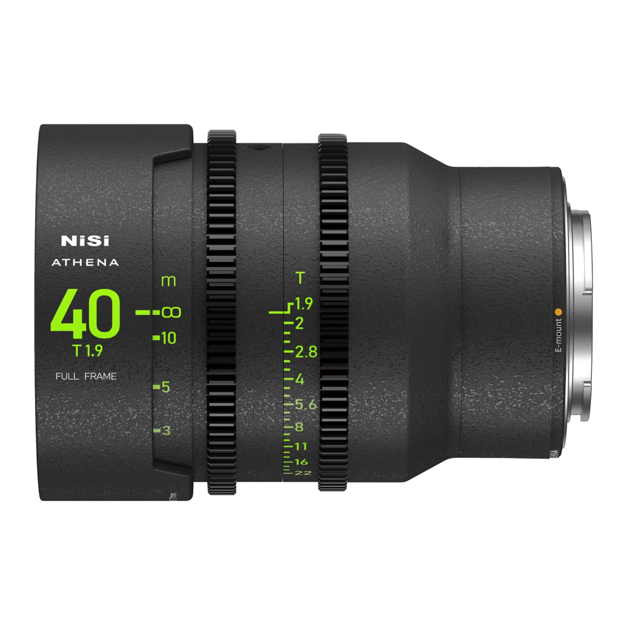 NiSi ATHENA PRIME 40mm T1.9 Full-Frame Lens (E Mount, No Drop-In Filter) - Film Gear Canada