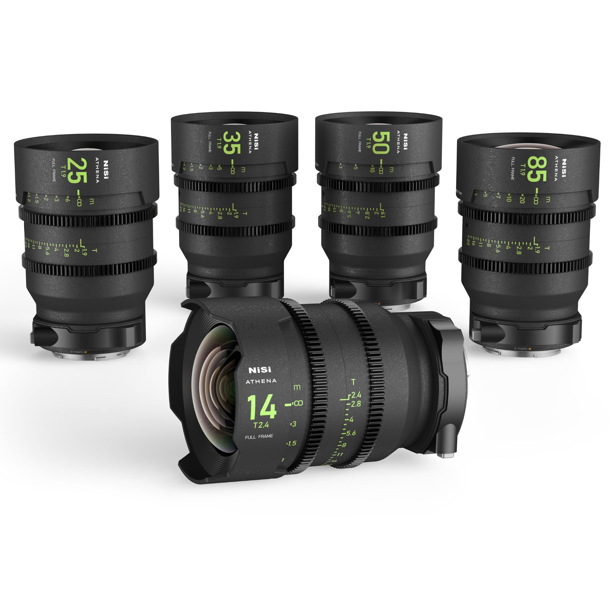 NiSi ATHENA PRIME 5-Lens Set (E Mount) - Film Gear Canada